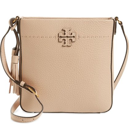 Tory Burch McGraw Leather Crossbody Tote | Nordstrom
