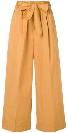 belted baggy trousers