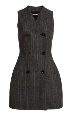 Moulded Wool Mini Dress By Stella Mccartney | Moda Operandi