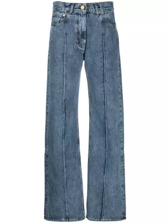 Jacquemus low-waisted straight-leg Jeans - Farfetch