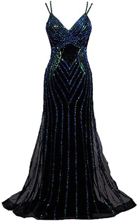Esmedala Tyy Women's A-Line Sleeveless Long Evening Gowns: Clothing