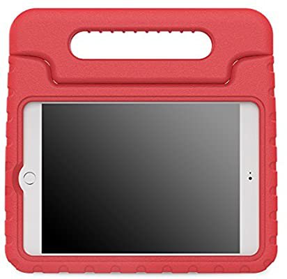 Amazon.com: MoKo Case Fit iPad Mini 4 - Kids Shock Proof Convertible Handle Light Weight Super Protective Stand Cover Case Fit Apple iPad Mini 4 2015 Tablet, Blue: Computers & Accessories