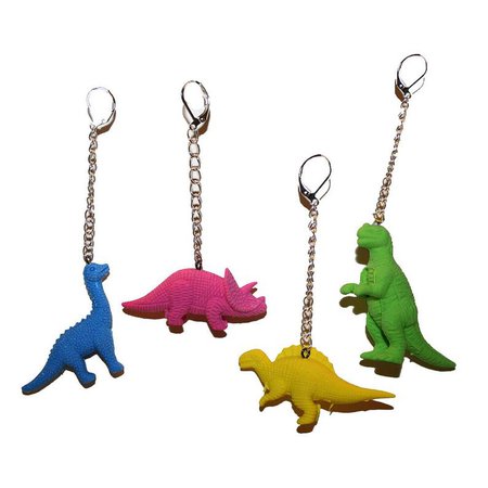 Dinosaur Earrings colorful cute dino earrings kawaii cute | Etsy