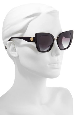 Dolce&Gabbana 52mm Cat Eye Sunglasses | Nordstrom