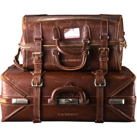 leather luggage