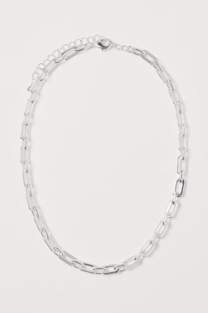 Necklace - Silver-coloured - Ladies | H&M US