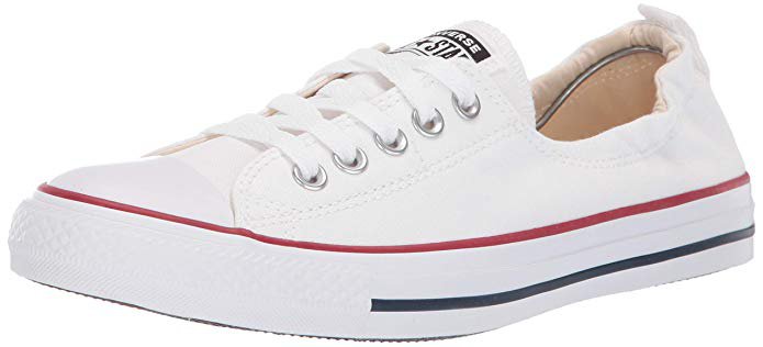 Amazon.com | Converse Chuck Taylor All Star Shoreline White Lace-Up Sneaker - 9 B - Medium | Fashion Sneakers