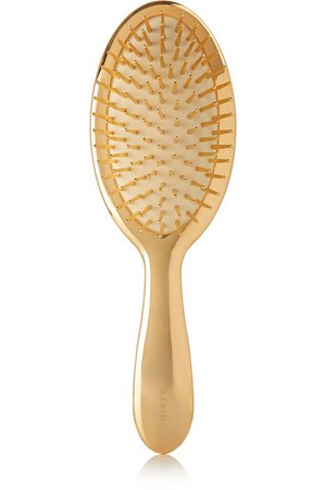 Aerin Beauty | Large Gold-Tone Hairbrush | NET-A-PORTER.COM
