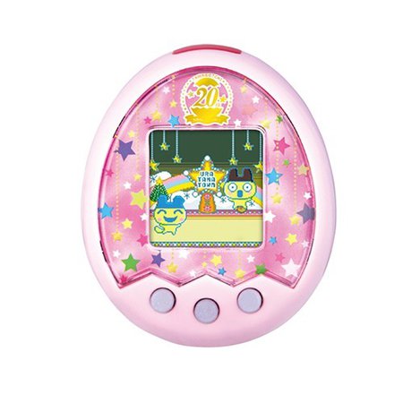 CDJapan : Tamagotchi Mix 20th Anniversary m!x vers. Royal Pink Collectible