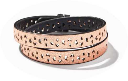 Stella&Dot Juliana Double Wrap Leather Bracelet