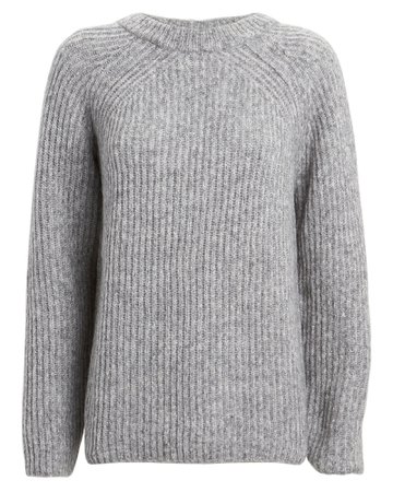 Helmut Lang | Melange Wool-Alpaca Sweater | INTERMIX®