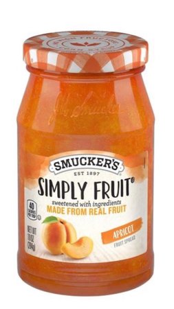 smuckers simply fruit apricot
