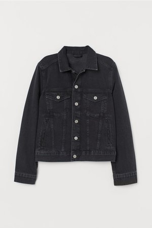 Denim Jacket - Black - Ladies | H&M US