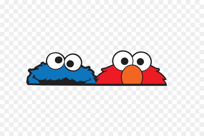 cookie monster and elmo