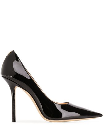 Shop Jimmy Choo Love 100mm pumps with Express Delivery - FARFETCH