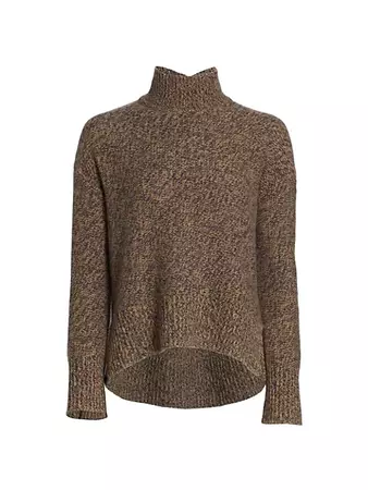 Shop Theory Karenia Mockneck Cashmere Sweater | Saks Fifth Avenue