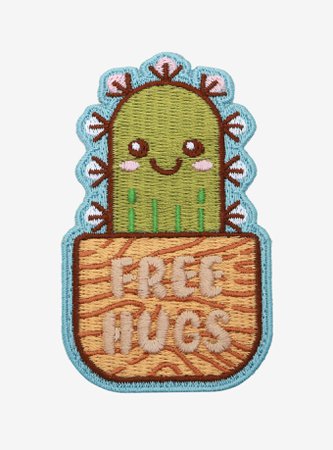 Free Hugs Cute Cactus Patch
