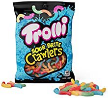 Amazon.com : Trolli Sour Brite Crawlers Gummy Candy, 5 Ounce Bag, Pack of 12 : Gummy Candy : Grocery & Gourmet Food