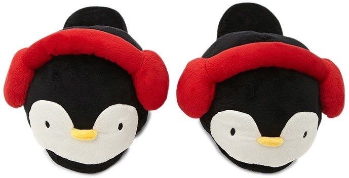 Cute Penguin Earmuff Slippers $12.90