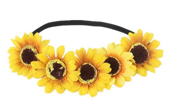 flower headpiece hippie