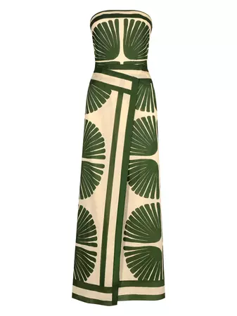 Shop Johanna Ortiz Ancient Peru Maxi Dress | Saks Fifth Avenue