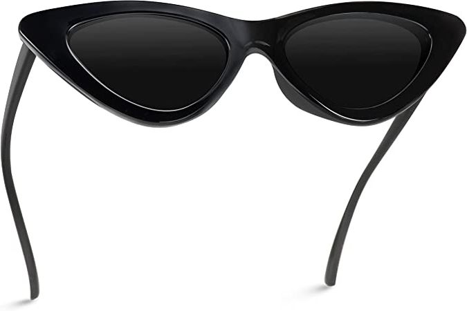 Amazon.com: WearMe Pro - Retro Vintage Tinted Lens Cat Eye Sunglasses : Clothing, Shoes & Jewelry
