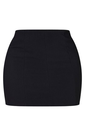 *clipped by @luci-her* Black Mini Bandage Skirt | Co-Ords | PrettyLittleThing USA