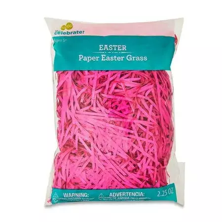 grass for easter baskets pink - Google Search