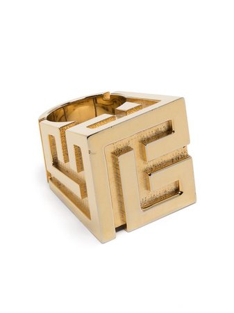 Balmain PB cube-shaped Ring - Farfetch