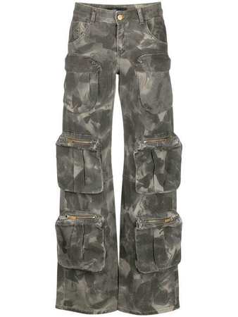 camouflage cargo pants khaki
