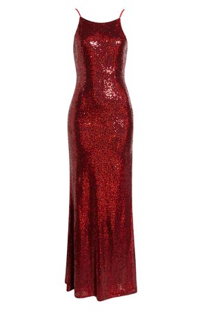 Lulus Chic Celebration Sequin Gown | Nordstrom