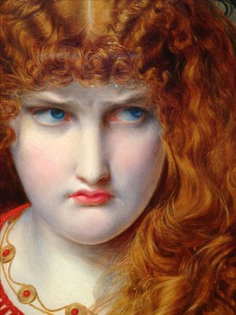 Frederick Sandys’ Helen of Troy c.1867 - detail | Renaissance paintings, Portrait art, Gallery wall etsy