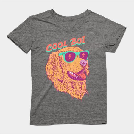 Cool Boi - Golden Retriever - T-Shirt | TeePublic