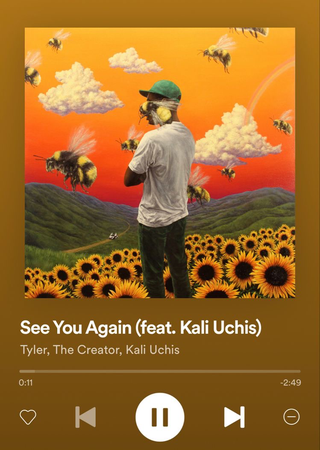 see you again - Tyler the Creator (ft. Kali Uchis)