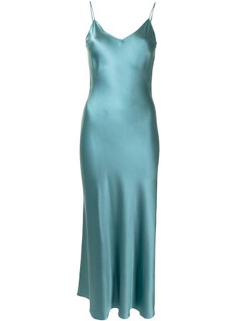 Dannijo sleeveless silk slip dress with Express Delivery - Farfetch