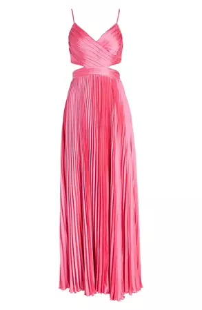 Lulus Got the Glam Pleated Gown | Nordstrom