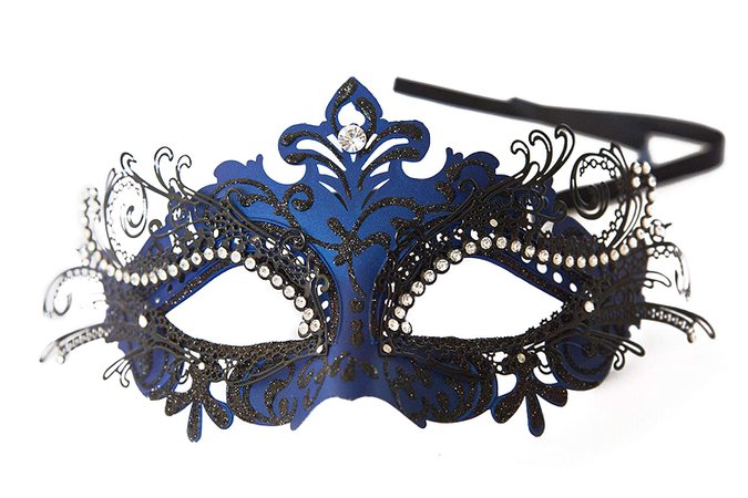 blue masquerade