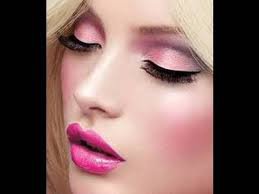 Barbie makeup look