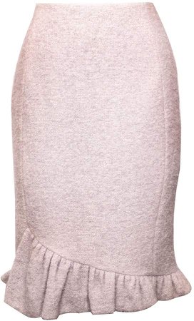 Vhny Pink Wool Skirt