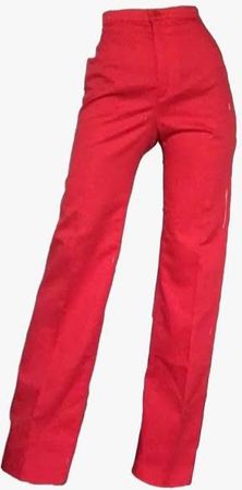 red pant