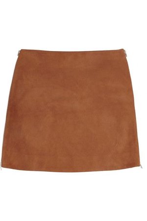 ITEM SOLD OUT Jonathan Saunders Debbie suede mini skirt