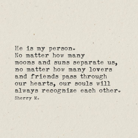 soulmate quote by Sherry M.