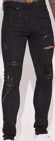 Black fn jeans