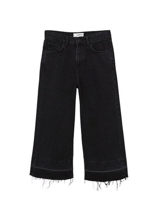 MANGO Culotte relaxed jeans