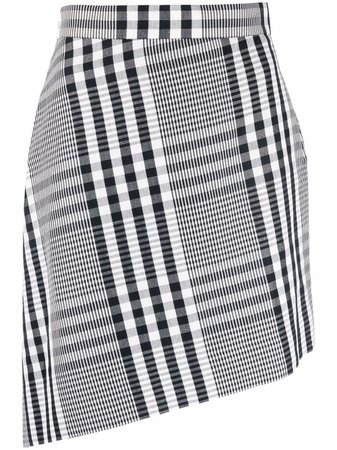 Vivienne Westwood checked asymmetric skirt - FARFETCH