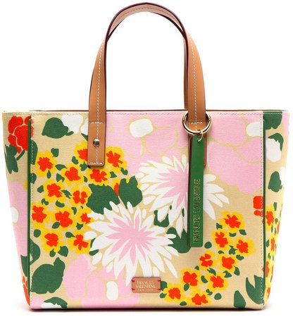 Small Henry Floral Garland Tote