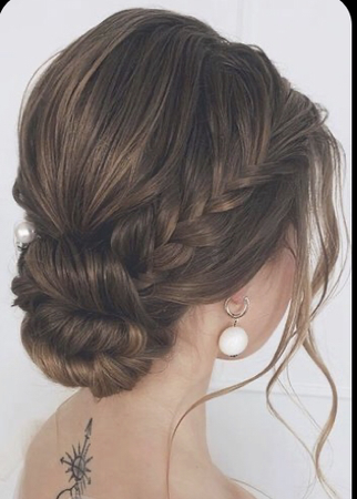 fancy hairstyle