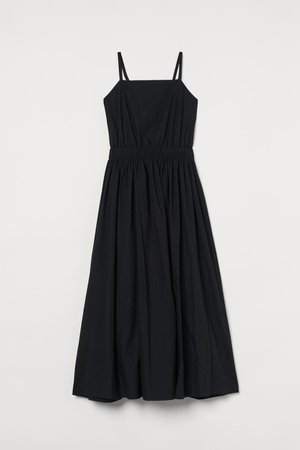 Back-laced dress - Black - Ladies | H&M