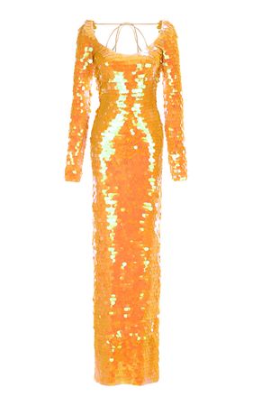 Backless Sequin Gown By New Arrivals | Moda Operandi