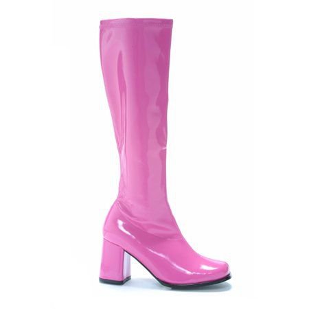 go go boots pink